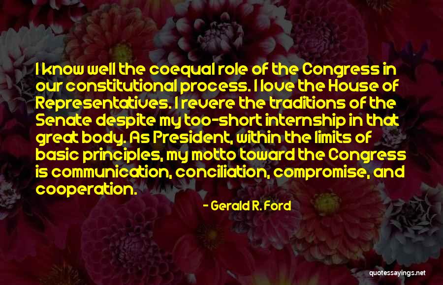Internship Quotes By Gerald R. Ford Internship Quotes By Gerald R. Ford