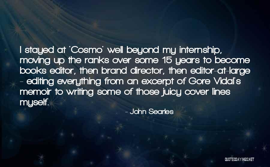 Internship Quotes By John Searles Internship Quotes By John Searles