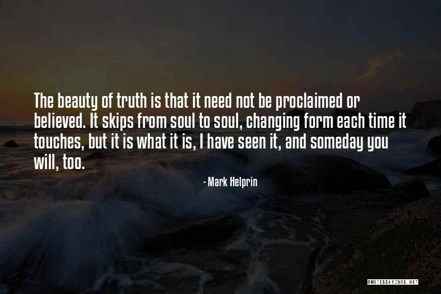 Interposed His Precious Blood Quotes By Mark Helprin