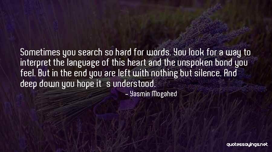 Interpret Bond Quotes By Yasmin Mogahed