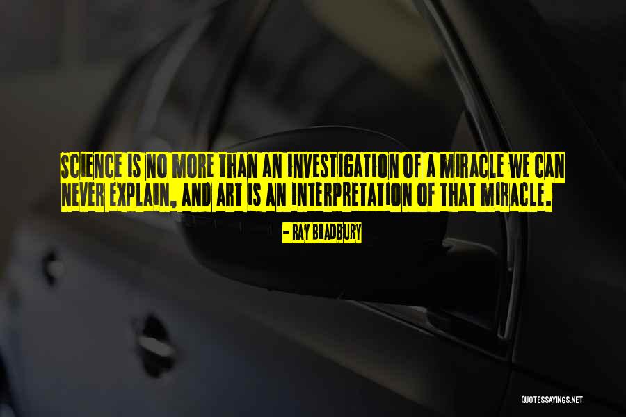 Interpretation Of Art Quotes By Ray Bradbury Interpretation Of Art Quotes By Ray Bradbury