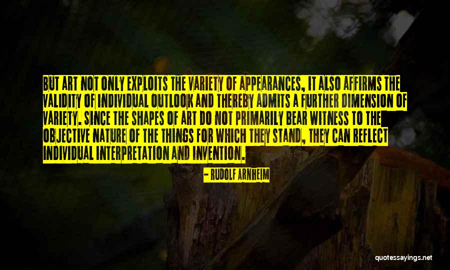 Interpretation Of Art Quotes By Rudolf Arnheim Interpretation Of Art Quotes By Rudolf Arnheim