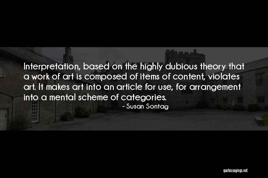 Interpretation Of Art Quotes By Susan Sontag Interpretation Of Art Quotes By Susan Sontag