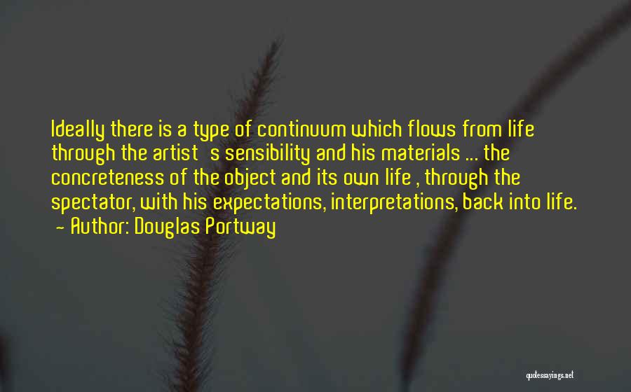 Interpretations Quotes By Douglas Portway