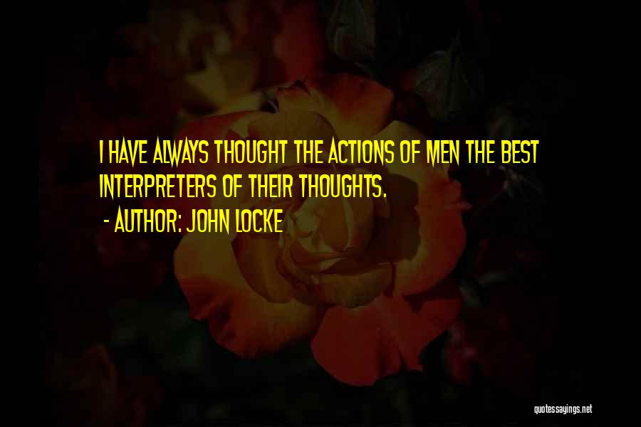 Interpreters Quotes By John Locke