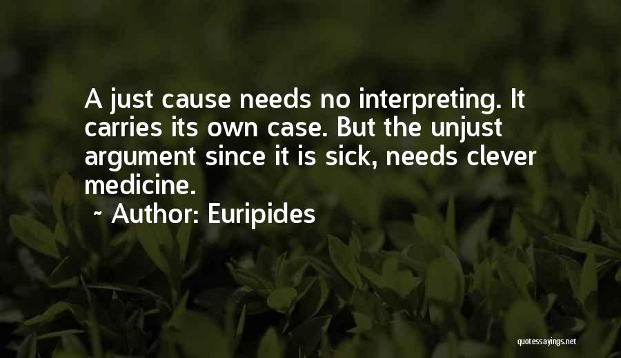 Interpreting Quotes By Euripides