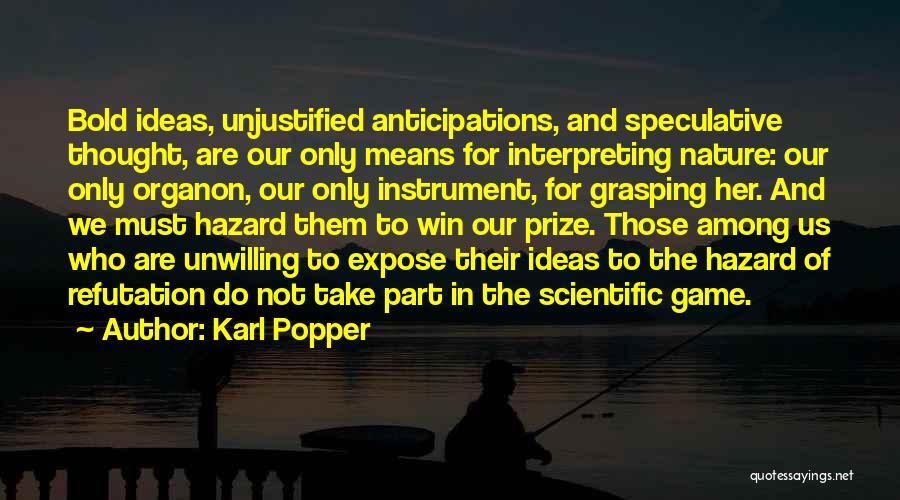 Interpreting Quotes By Karl Popper