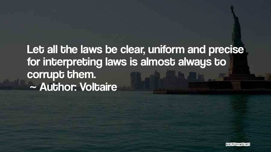 Interpreting Quotes By Voltaire