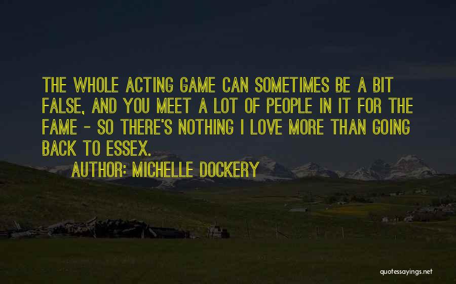 Interpretive Questions Quotes By Michelle Dockery