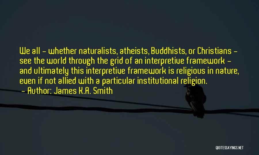 Interpretive Quotes By James K.A. Smith