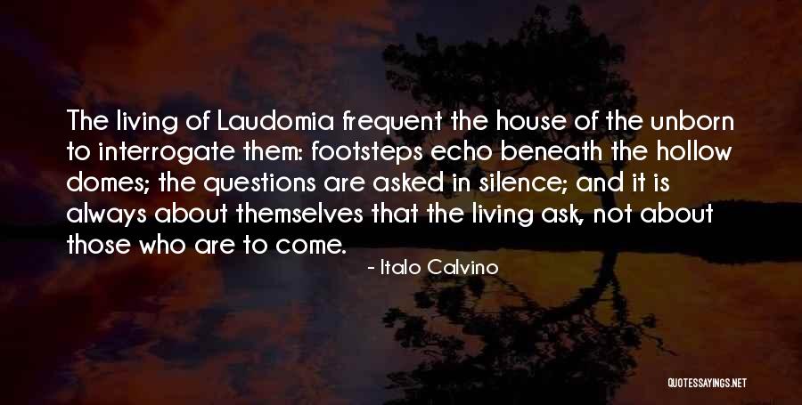 Interrogate Quotes By Italo Calvino