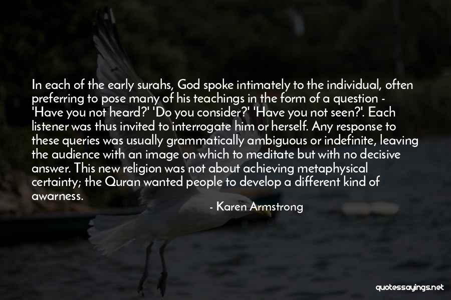 Interrogate Quotes By Karen Armstrong Interrogate Quotes By Karen Armstrong