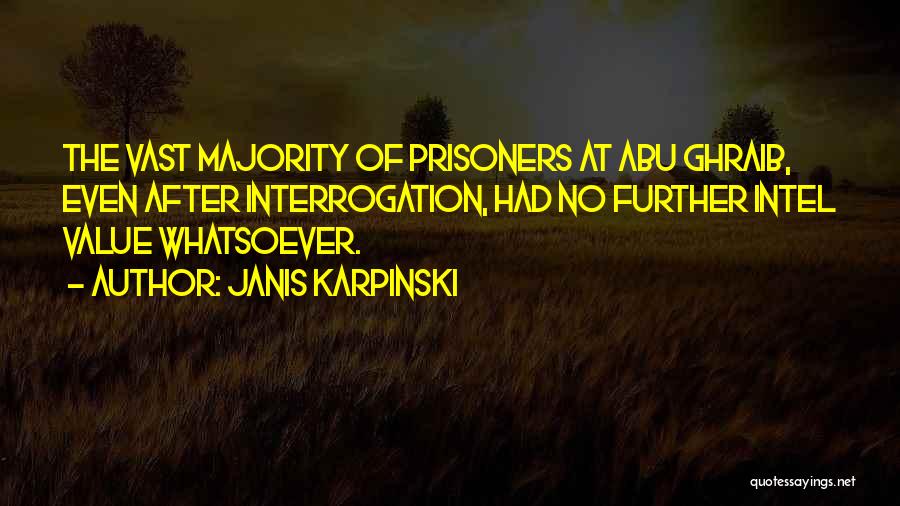 Interrogation Quotes By Janis Karpinski