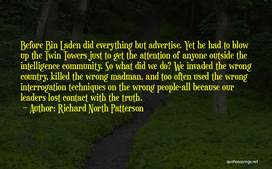 Interrogation Quotes By Richard North Patterson