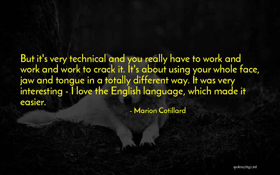 Interrogator Quotes By Marion Cotillard Interrogator Quotes By Marion Cotillard
