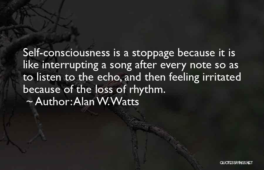 Interrupting Quotes By Alan W. Watts