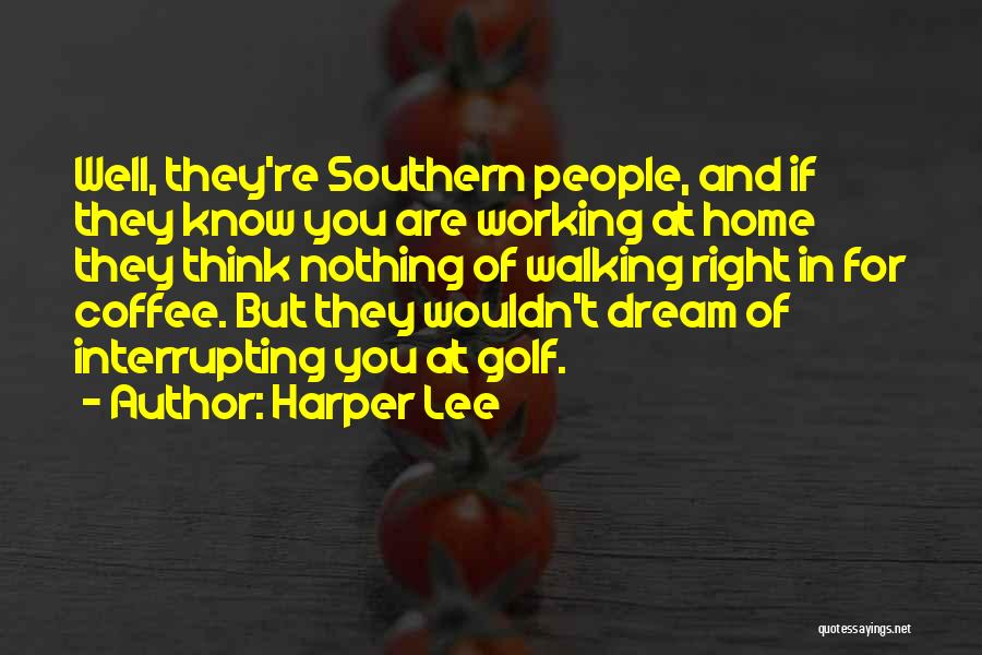 Interrupting Quotes By Harper Lee