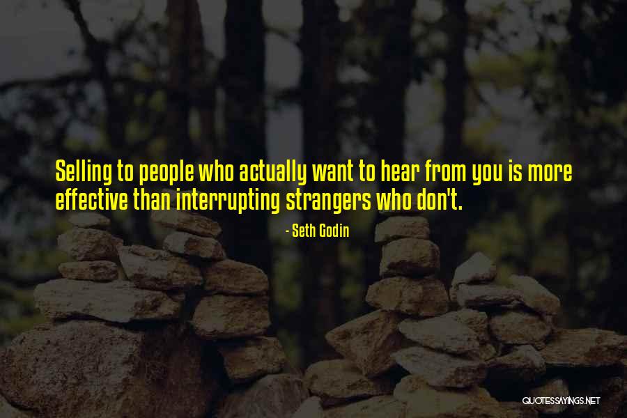 Interrupting Quotes By Seth Godin