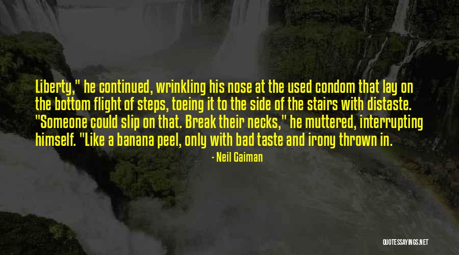 Interrupting Someone Quotes By Neil Gaiman