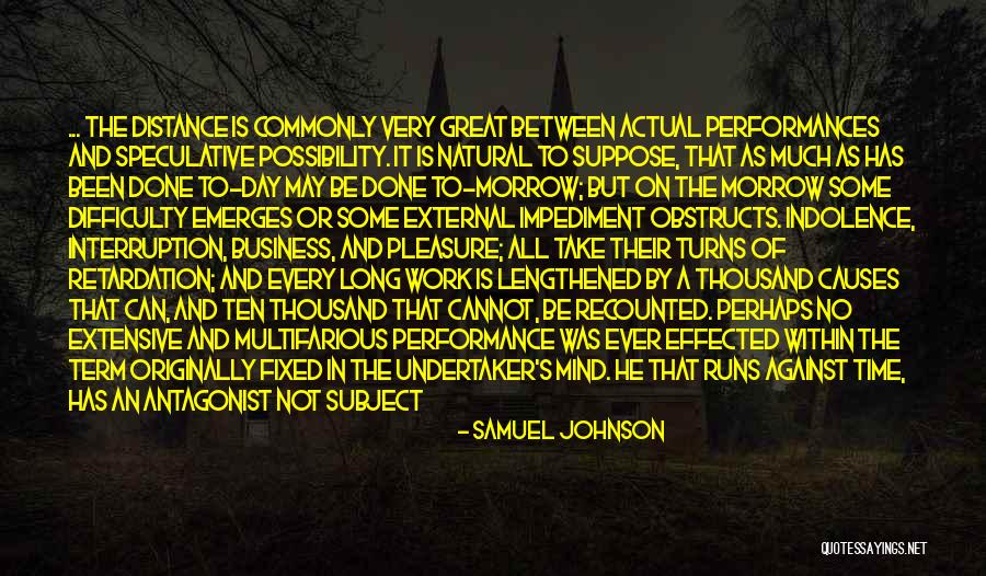 Interruption Quotes By Samuel Johnson Interruption Quotes By Samuel Johnson