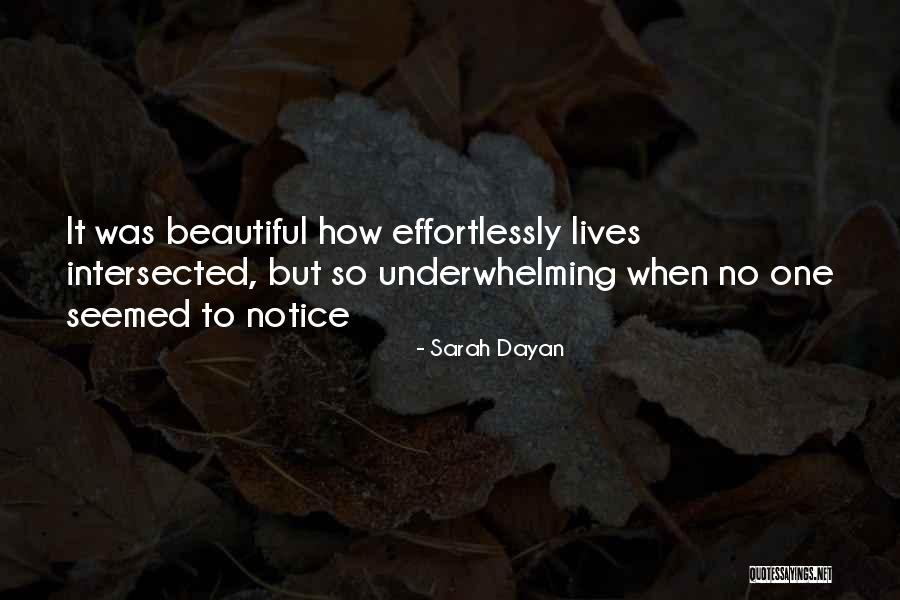 Intersected Quotes By Sarah Dayan Intersected Quotes By Sarah Dayan