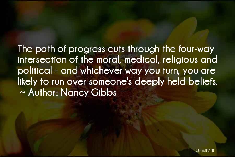 Intersection Quotes By Nancy Gibbs