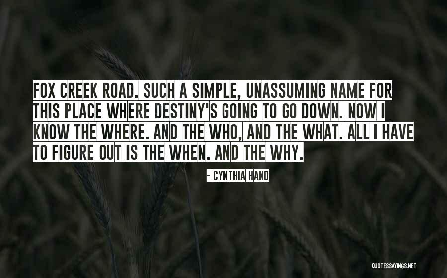Intersects Streets Quotes By Cynthia Hand Intersects Streets Quotes By Cynthia Hand