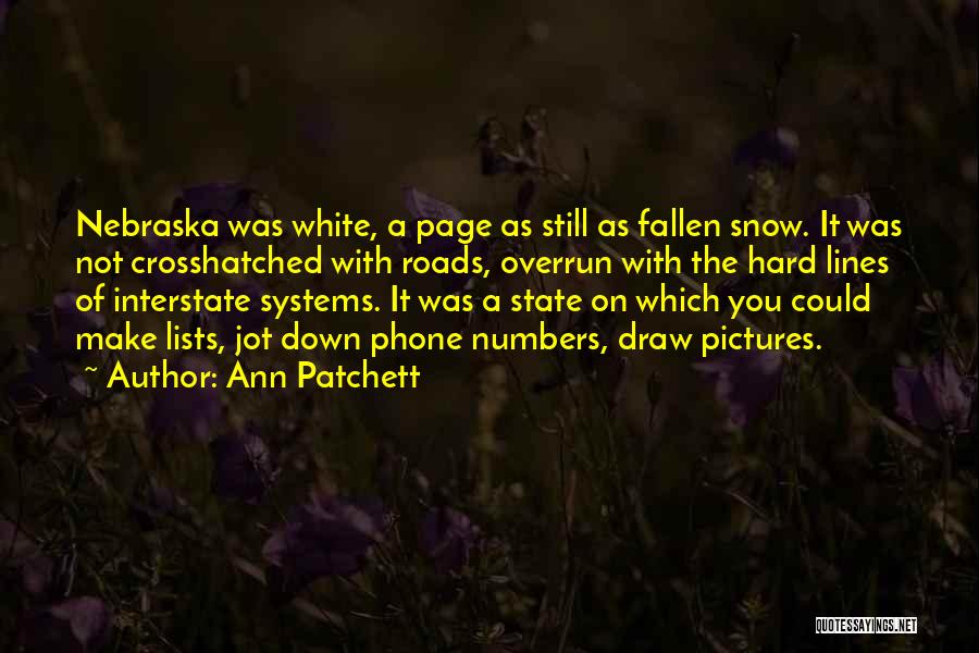 Interstate Quotes By Ann Patchett