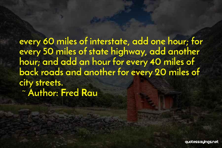 Interstate Quotes By Fred Rau