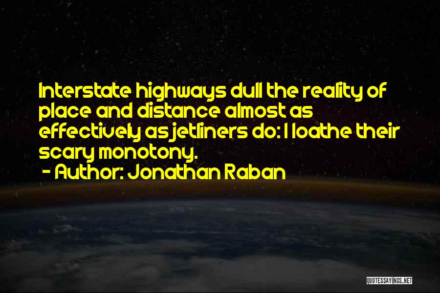Interstate Quotes By Jonathan Raban
