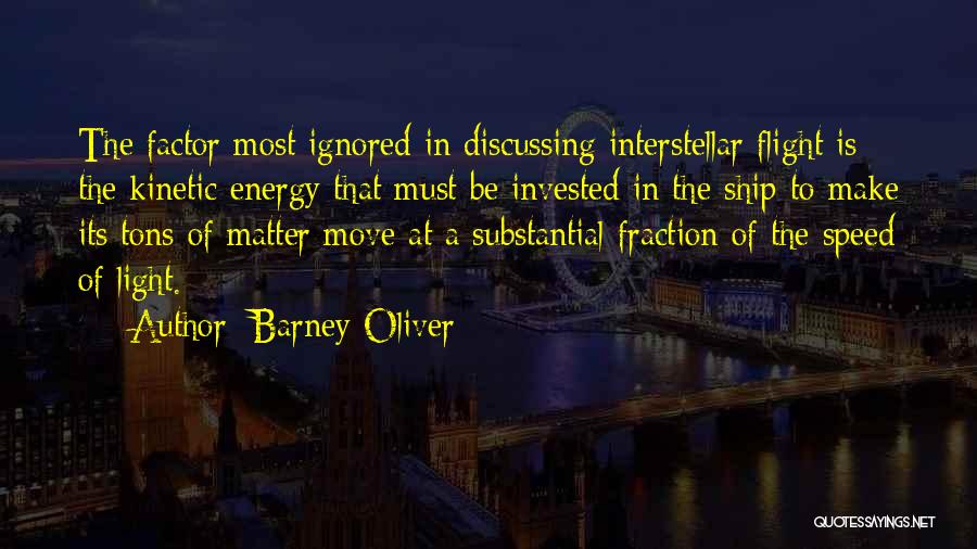 Interstellar Quotes By Barney Oliver