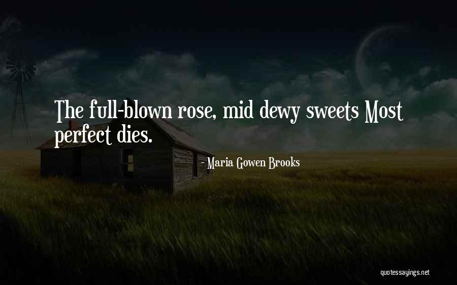 Intervallis Quotes By Maria Gowen Brooks