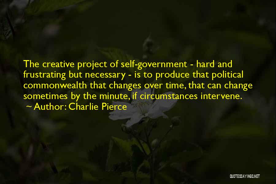 Intervene Quotes By Charlie Pierce