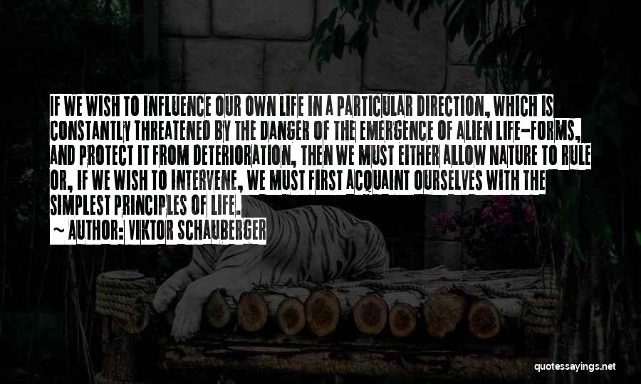 Intervene Quotes By Viktor Schauberger