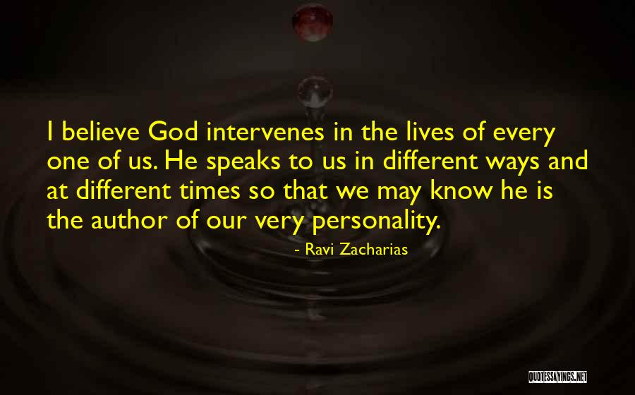 Intervenes Quotes By Ravi Zacharias Intervenes Quotes By Ravi Zacharias