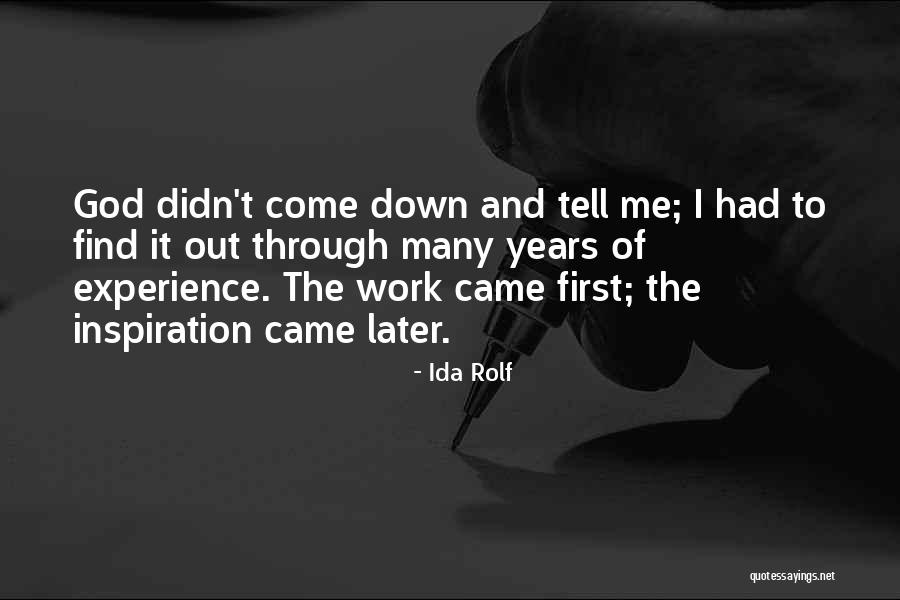 Intervenor Status Quotes By Ida Rolf Intervenor Status Quotes By Ida Rolf