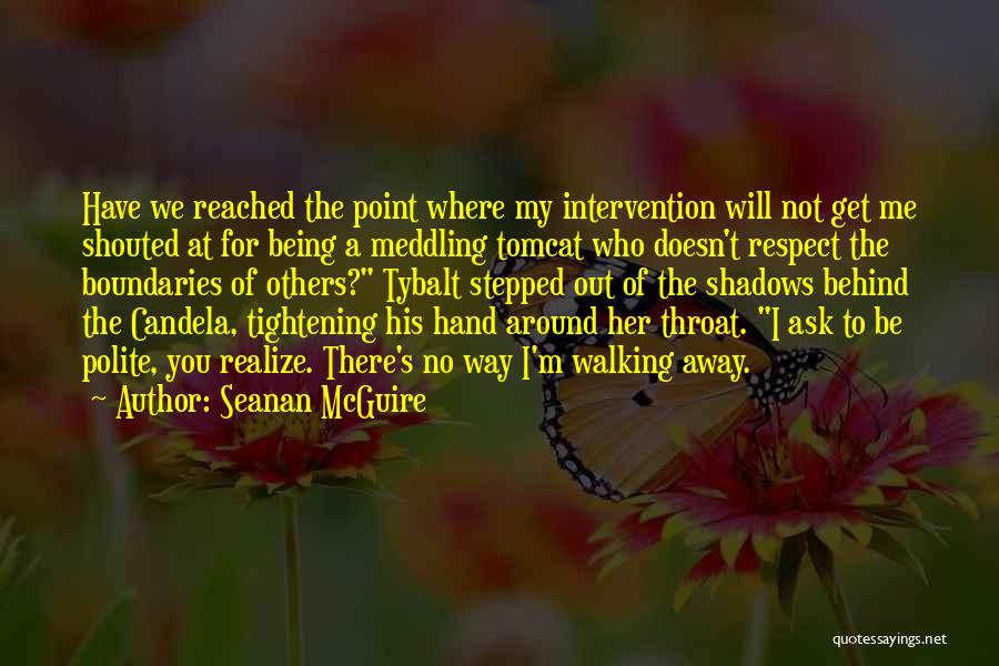 Intervention A E Quotes By Seanan McGuire