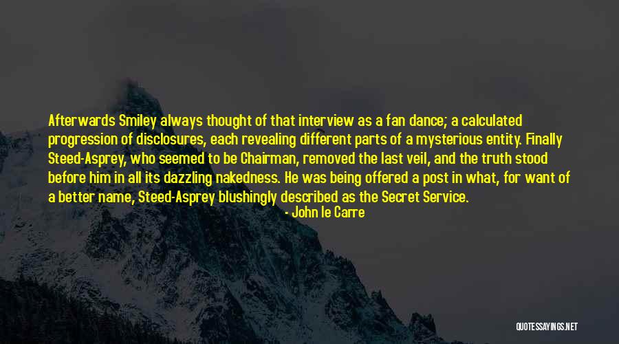 Interview Quotes By John Le Carre