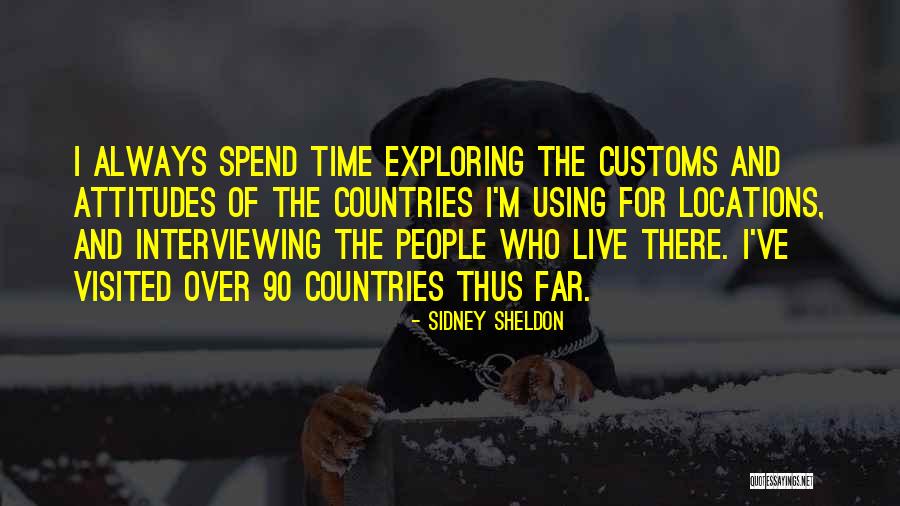 Interviewing Someone Quotes By Sidney Sheldon Interviewing Someone Quotes By Sidney Sheldon