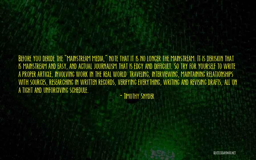 Interviewing Someone Quotes By Timothy Snyder Interviewing Someone Quotes By Timothy Snyder