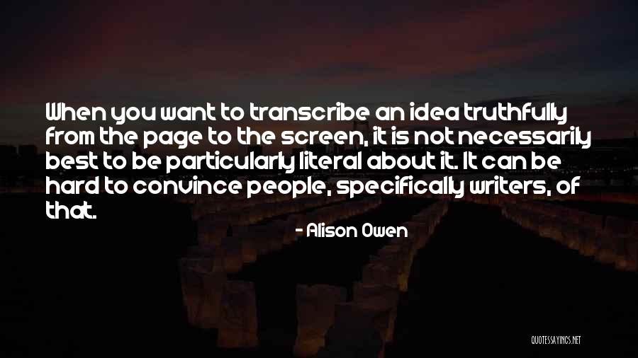 Interwoven Asbury Quotes By Alison Owen Interwoven Asbury Quotes By Alison Owen