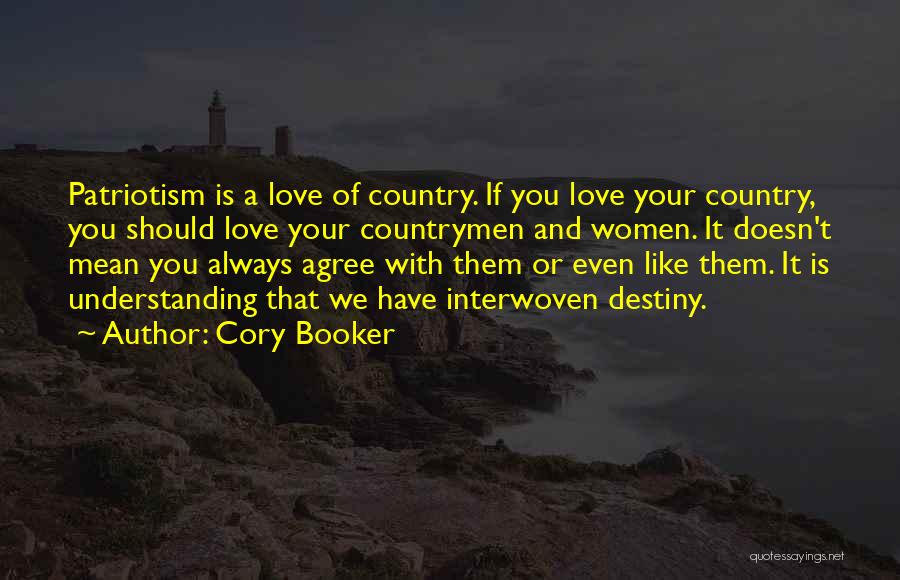 Interwoven Quotes By Cory Booker