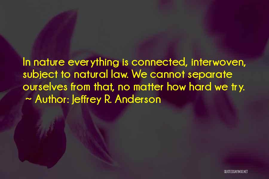 Interwoven Quotes By Jeffrey R. Anderson