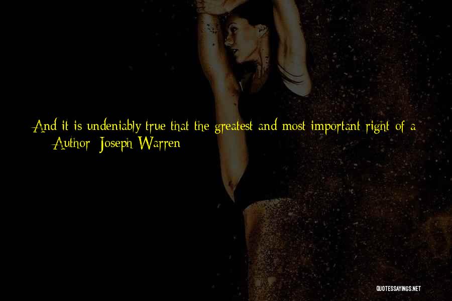 Interwoven Quotes By Joseph Warren