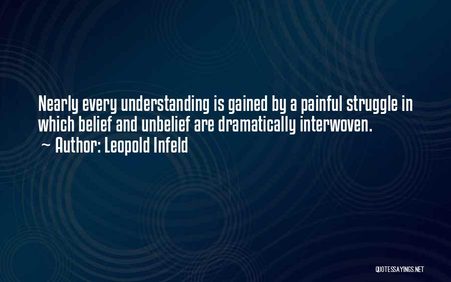 Interwoven Quotes By Leopold Infeld