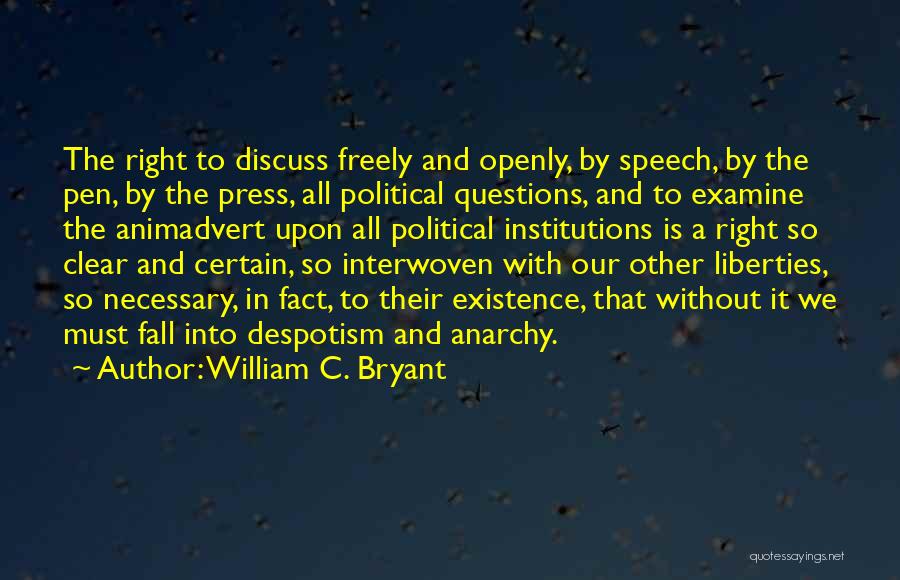 Interwoven Quotes By William C. Bryant