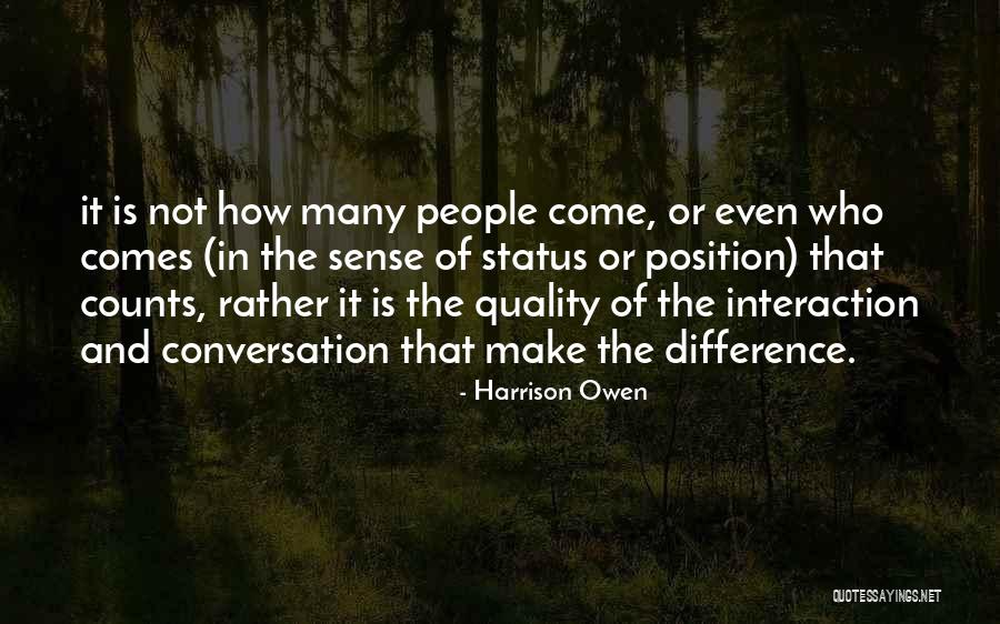 Intesity Quotes By Harrison Owen Intesity Quotes By Harrison Owen