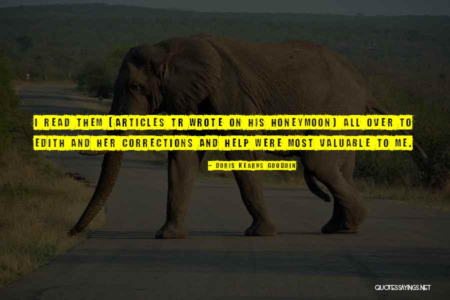 Intikal Vergisi Quotes By Doris Kearns Goodwin Intikal Vergisi Quotes By Doris Kearns Goodwin