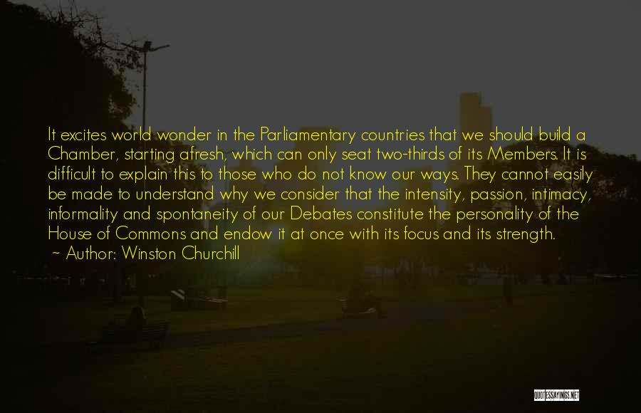 Intimacy And Passion Quotes By Winston Churchill