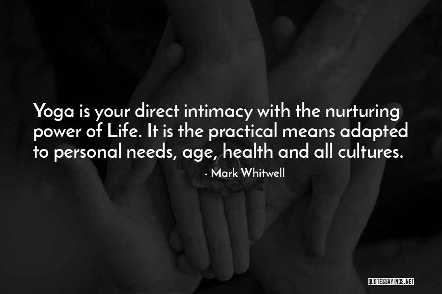 Intimacy Means Quotes By Mark Whitwell